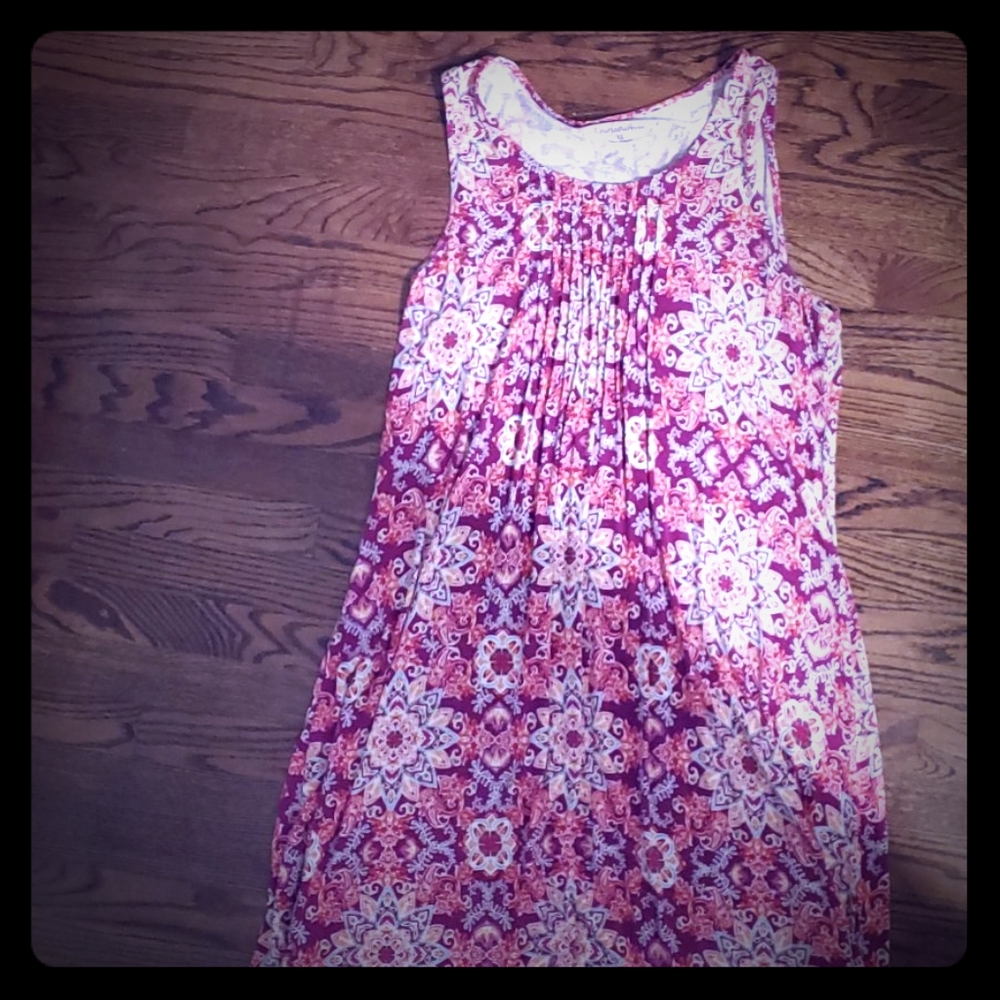 Mauve tone sun dress XL